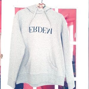 Erdem X H&M Gray Hoodie Sweatshirt
